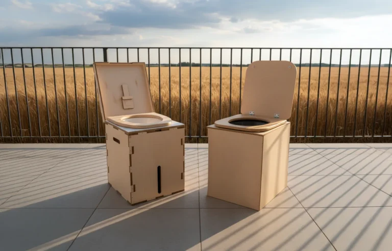 Funktionsweise von Trockentrenntoiletten