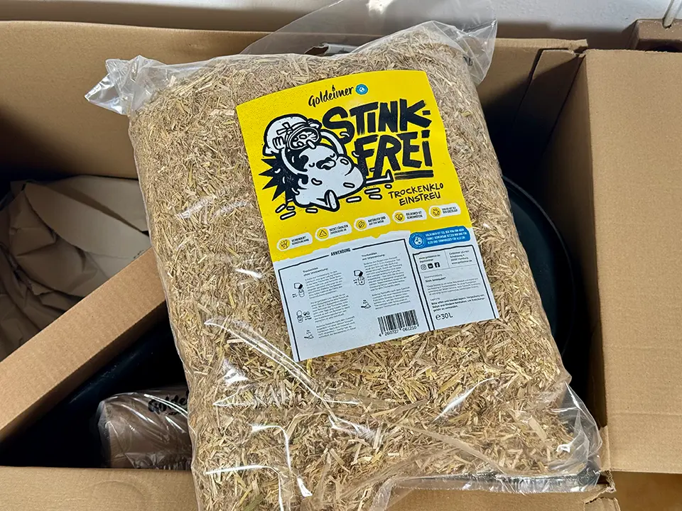 Goldeimer Cube Einstreu