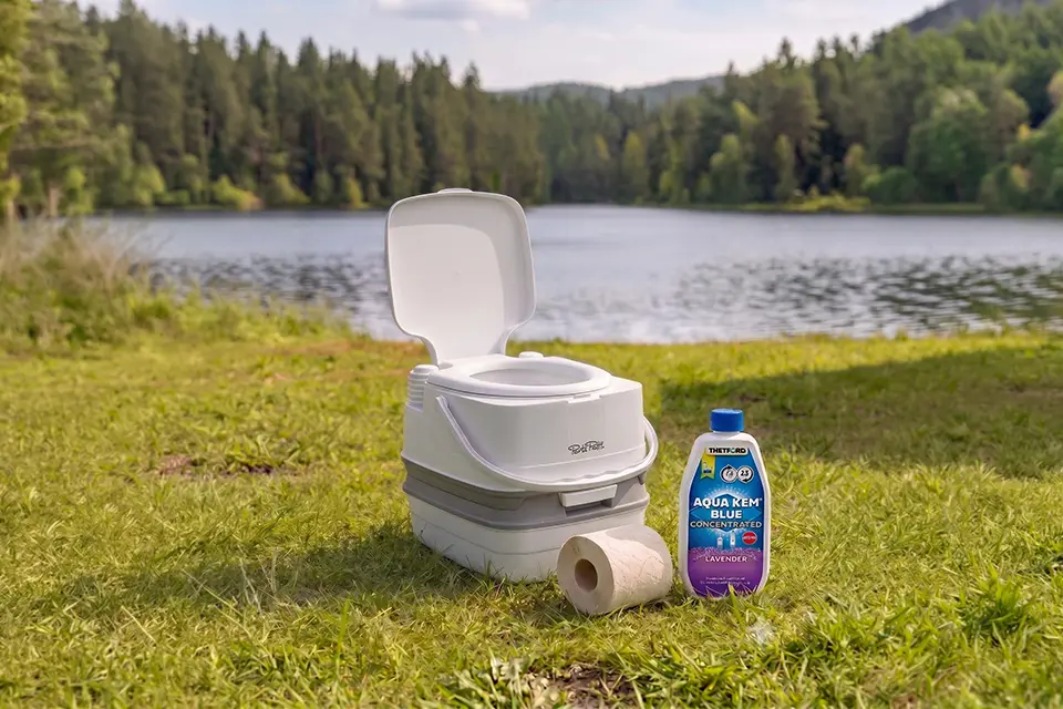 Chemietoilette Porta-Potti als Campingtoilette im Test