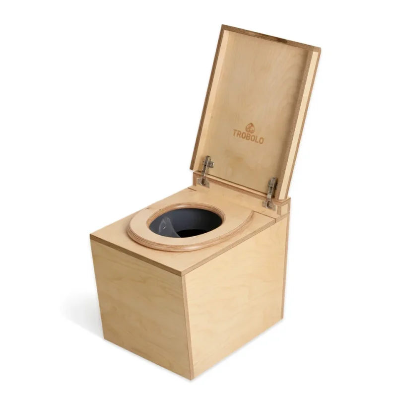 TROBOLO Trenntoilette LuweBlœm, Frontansicht