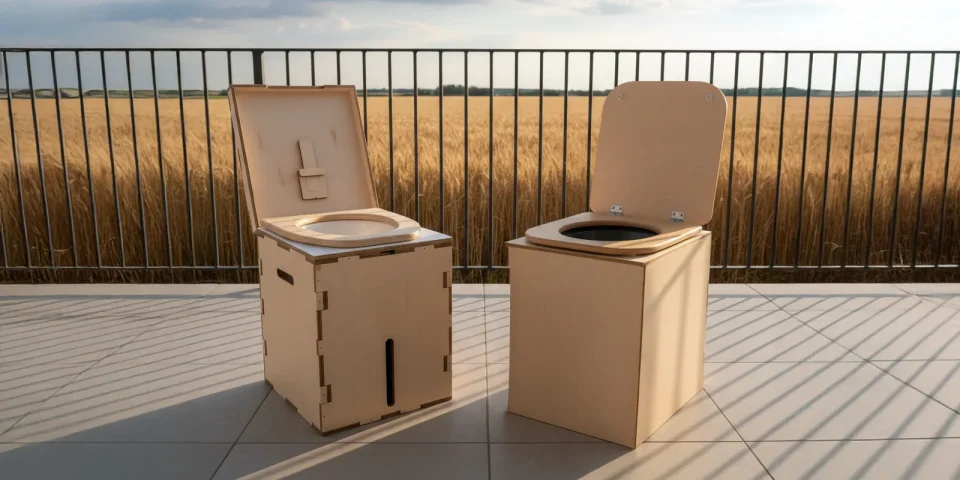 Funktionsweise von Trockentrenntoiletten