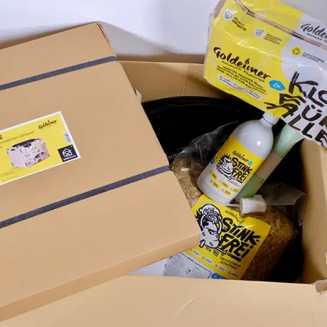 Goldeimer Cube unboxing