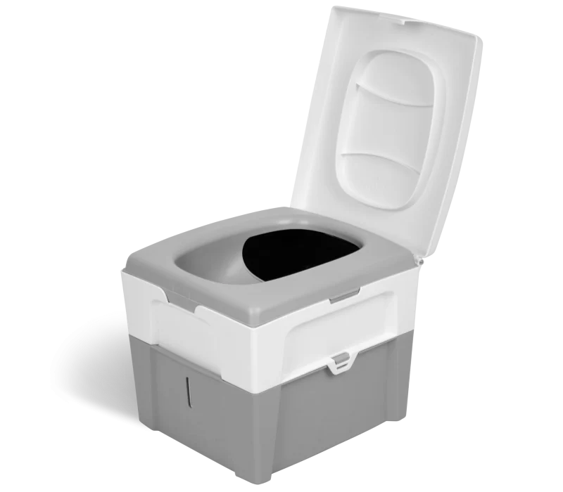 Ultraleichte TROBOLO Trenntoilette WandaGO, Frontansicht