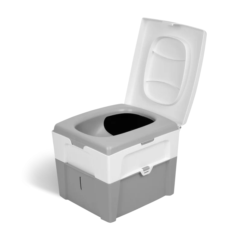 Ultraleichte TROBOLO Trenntoilette WandaGO, Frontansicht