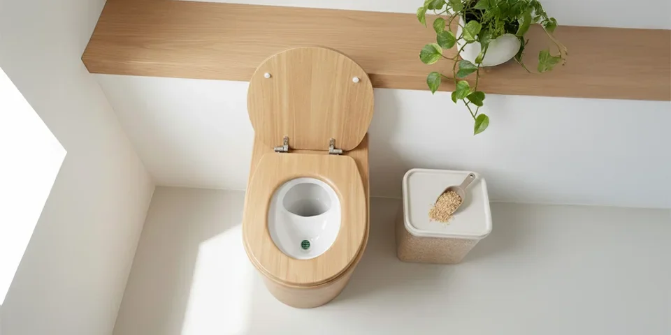 Was tun wenn die Trockentrenntoilette stinkt