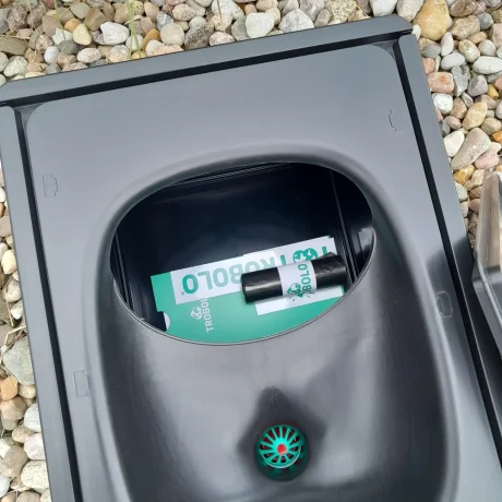 TROBOLO BilaBox - Trenntoiletten Einsatz, Sicht von oben