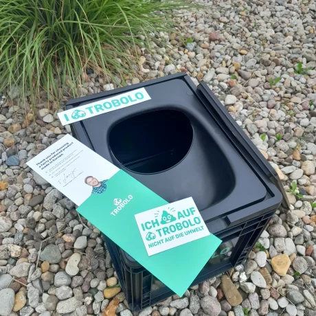 TROBOLO BilaBox - Trenntoiletten Einsatz, Sicht von oben