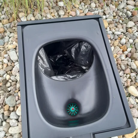 TROBOLO BilaBox - Trenntoiletten Einsatz, Sicht von oben